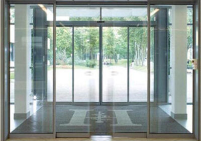 glass sliding door